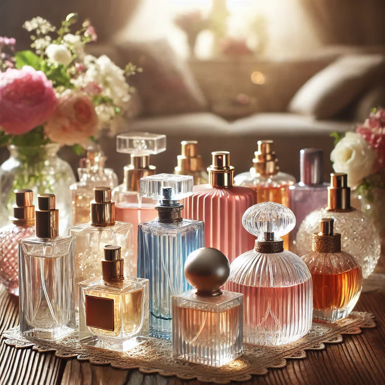perfume bottles